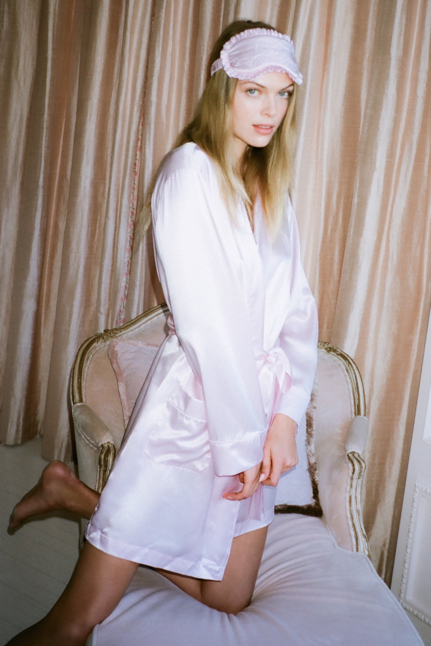 Silk-Blend Robe