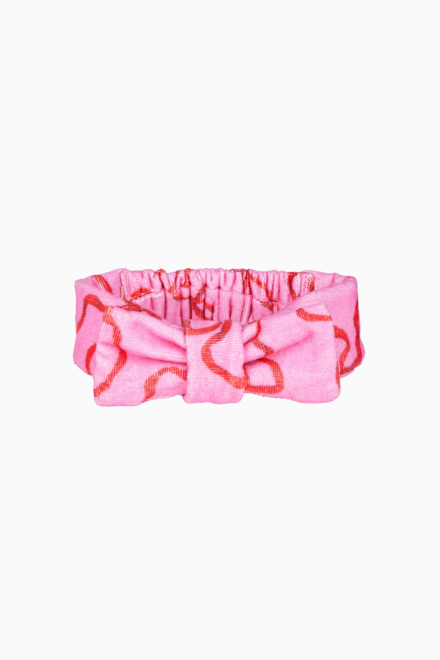 Bow Print Face Wash Beauty Headband