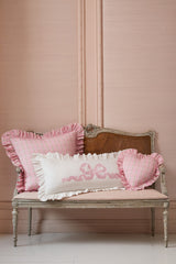 Forever In Love Ruffle Euro Sham Set Of 2
