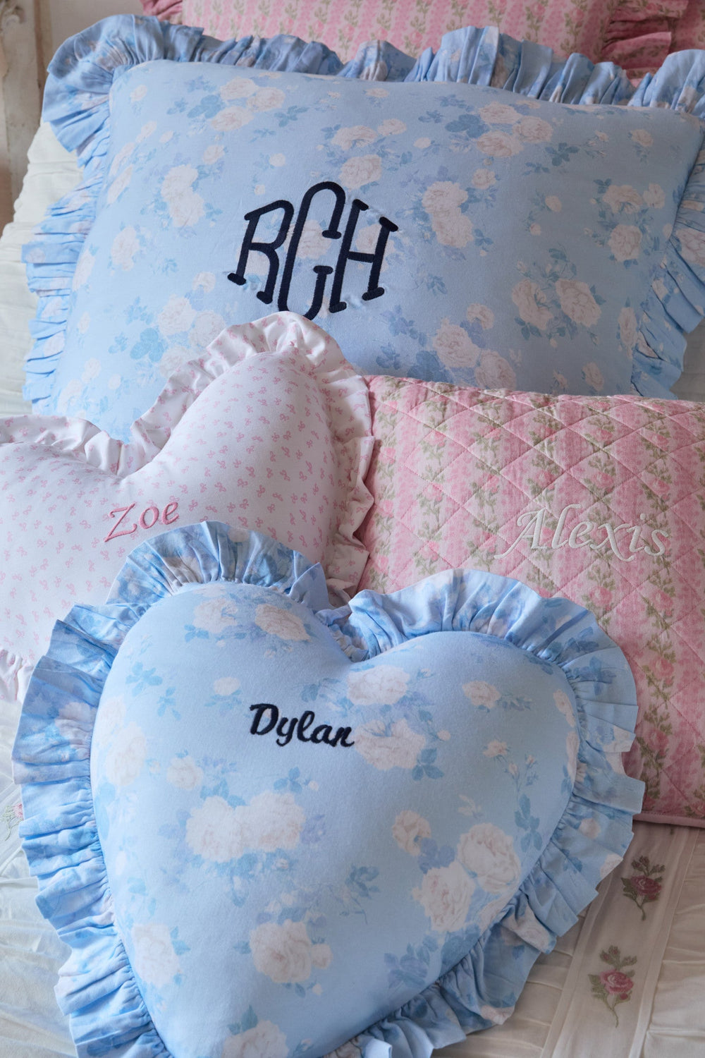 Boheme Ruffle Euro Sham Set Of 2