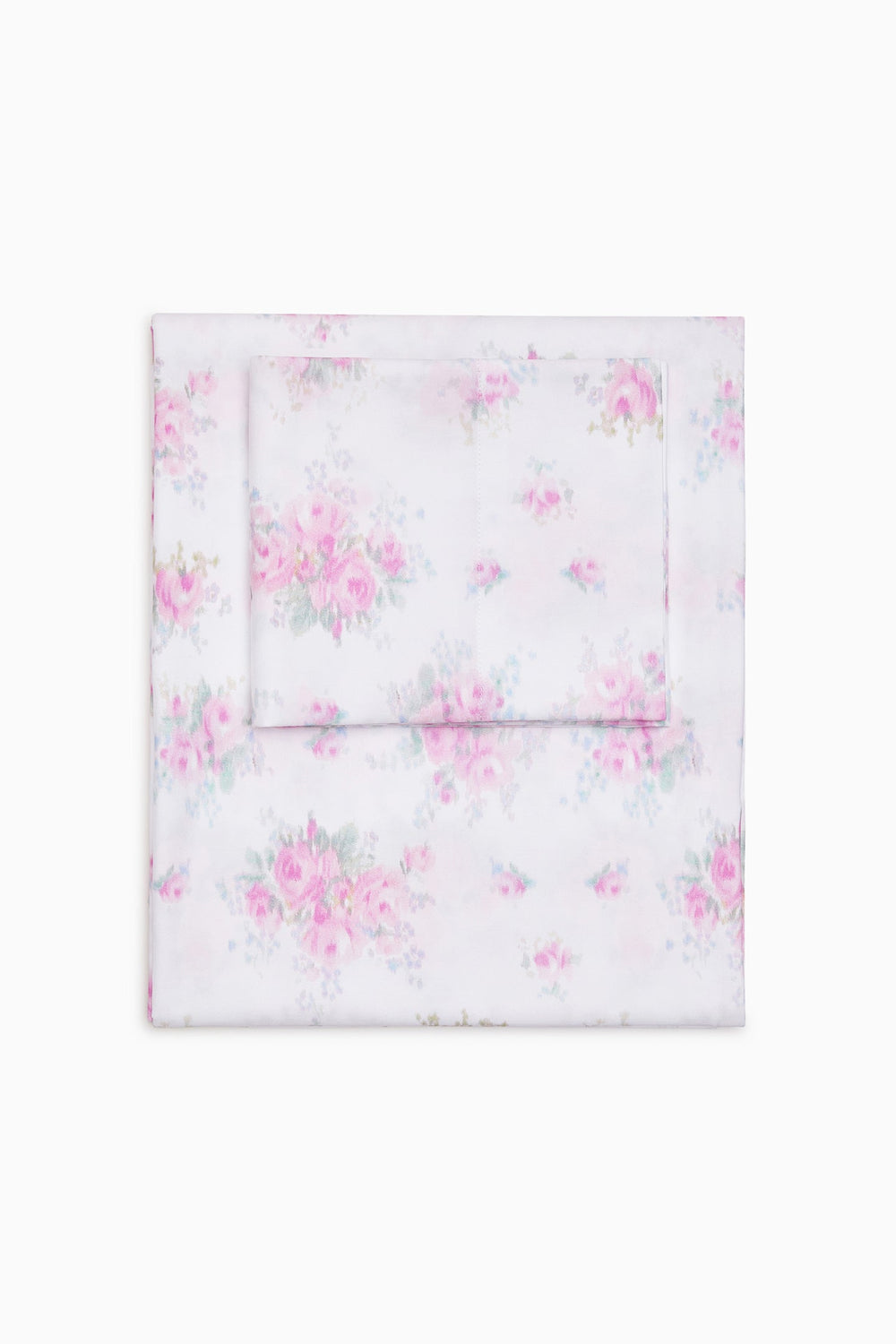Floral Cotton Sateen Sheet Set
