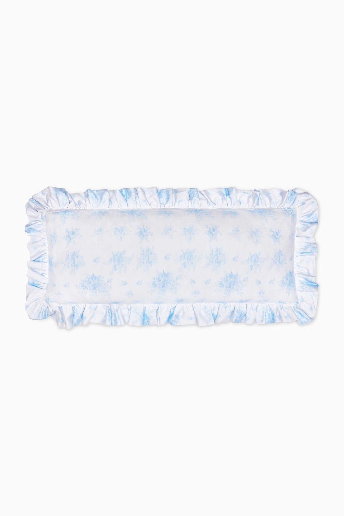 Ruffled Lumbar Pillow