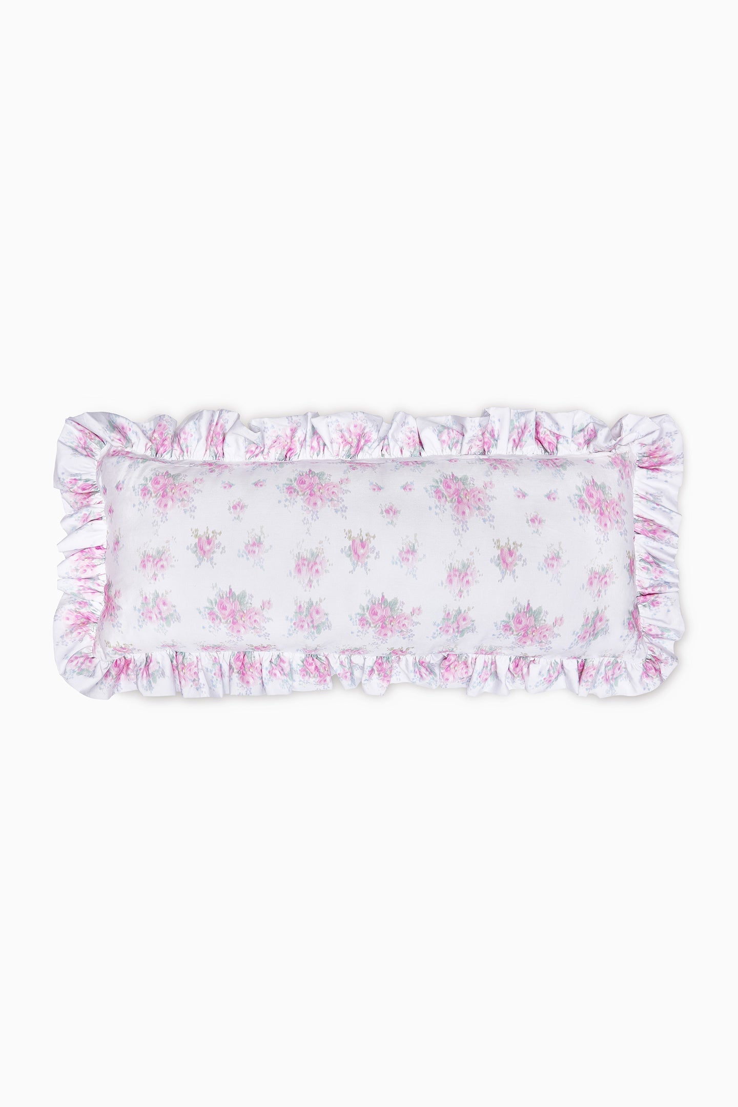 Ruffled Lumbar Pillow
