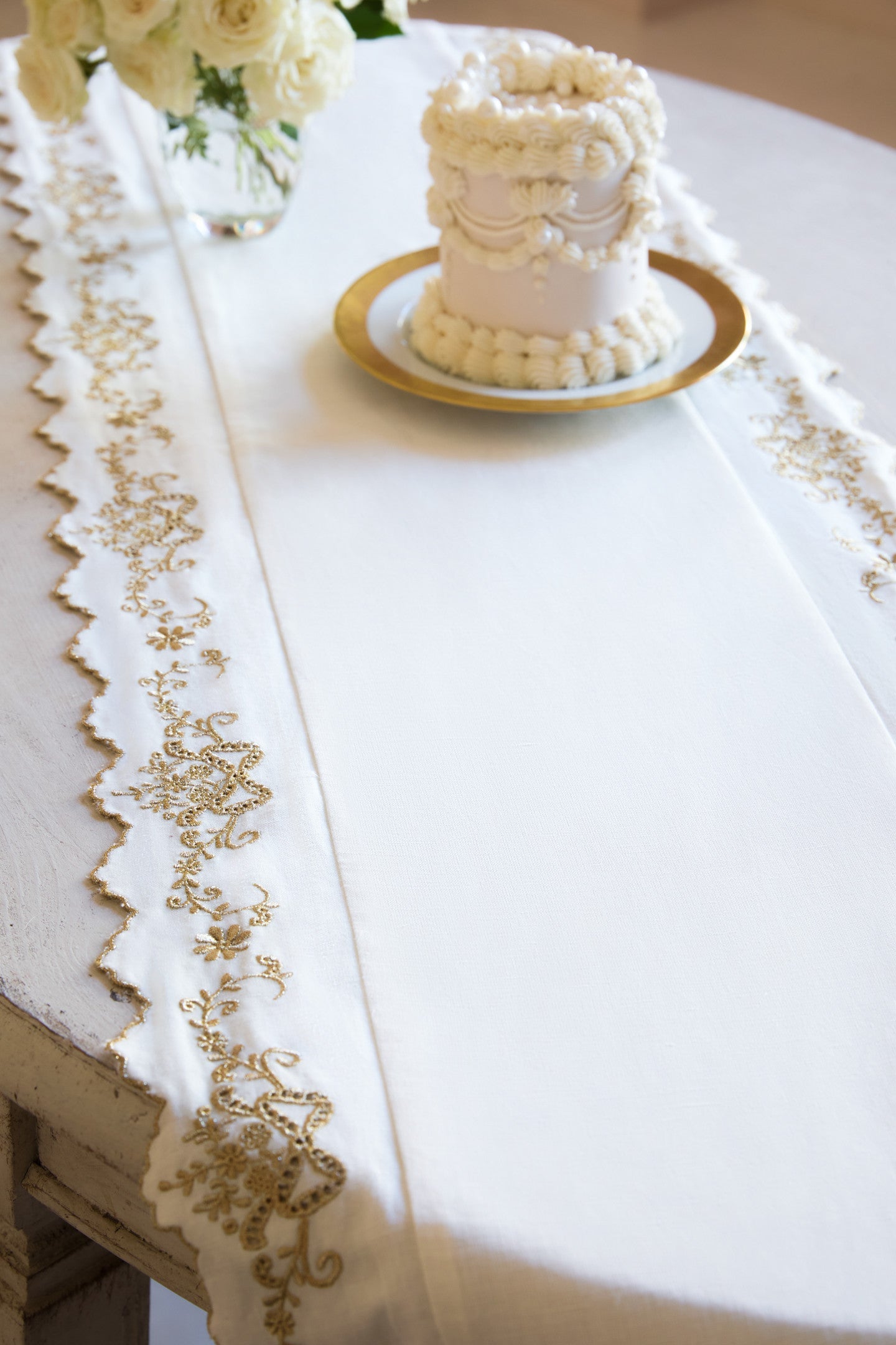 Gilded Bow Table Runner
