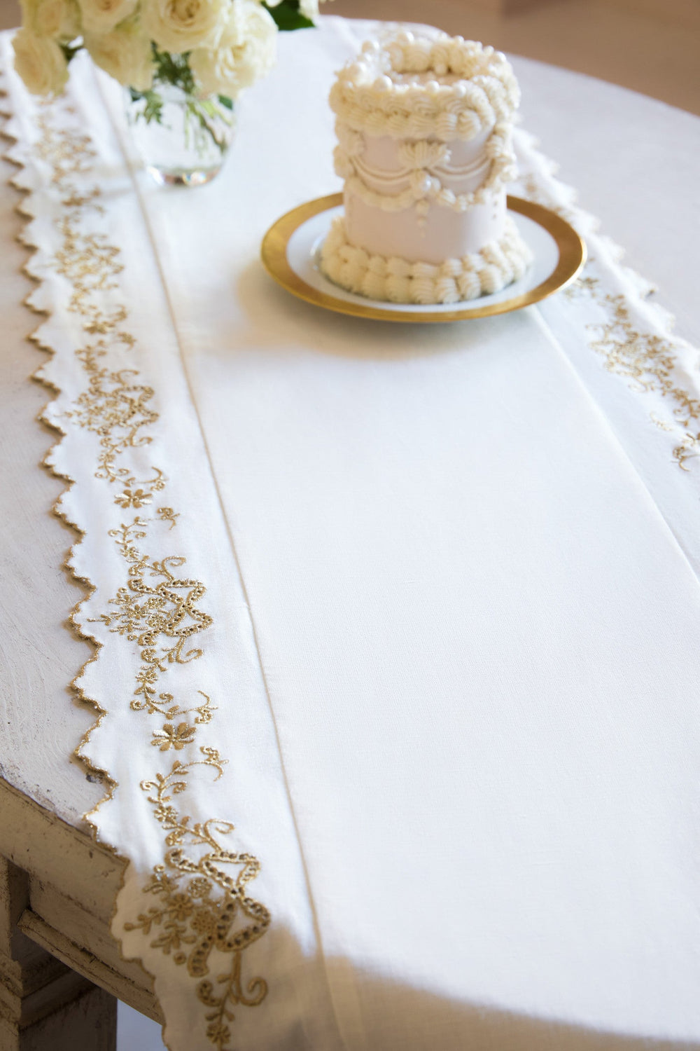 Gilded Bow Table Runner