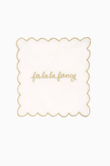 Gilded Bow Cocktail Napkins - Set Of 4