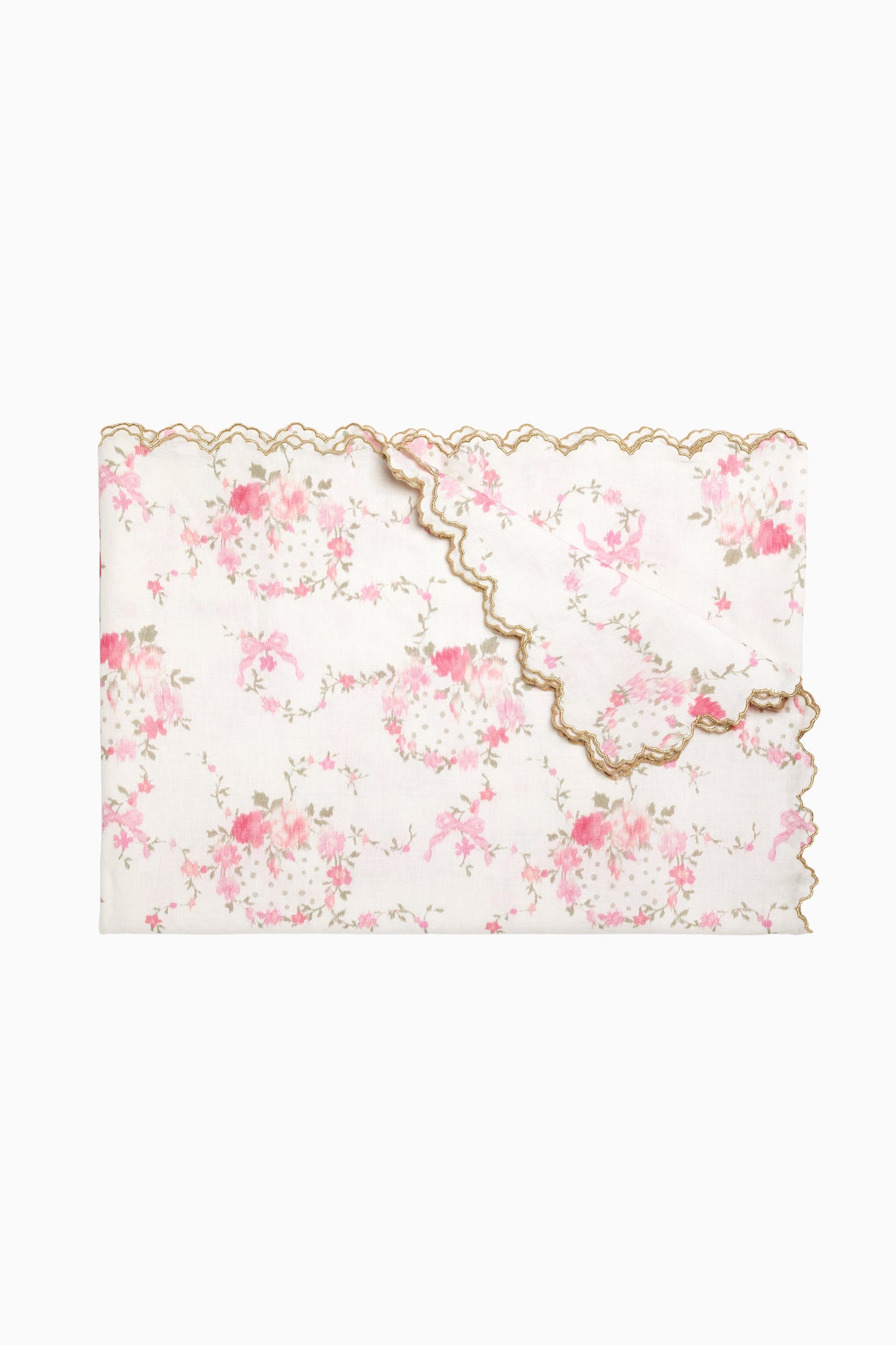 Floral Wreath Table Linen