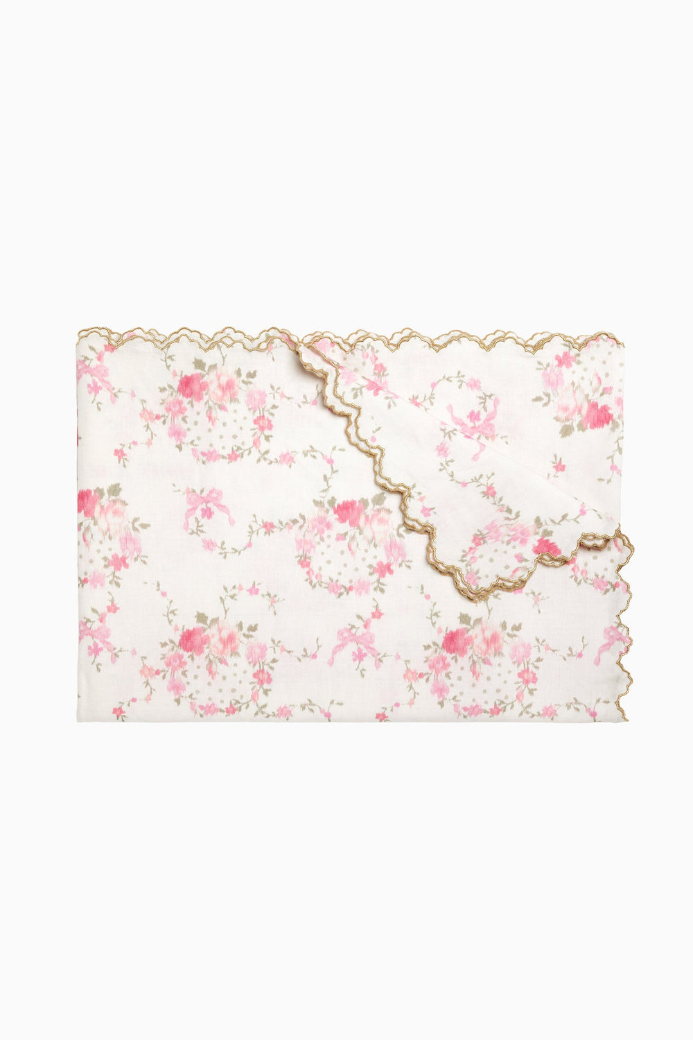 Floral Wreath Table Linen