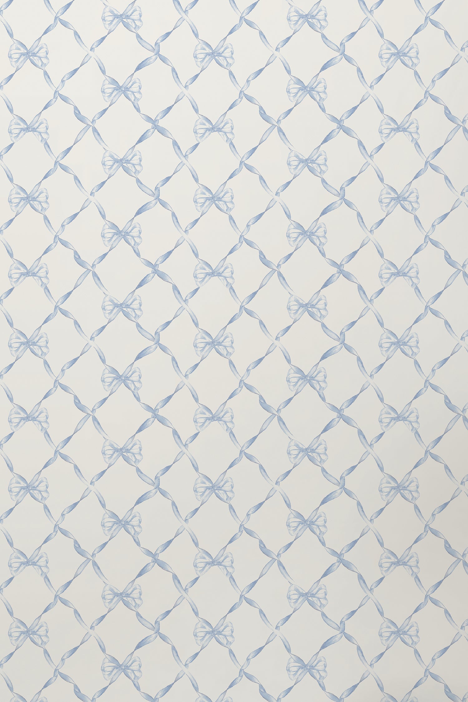 Baby Bow Blue Bella Standard Wallpaper
