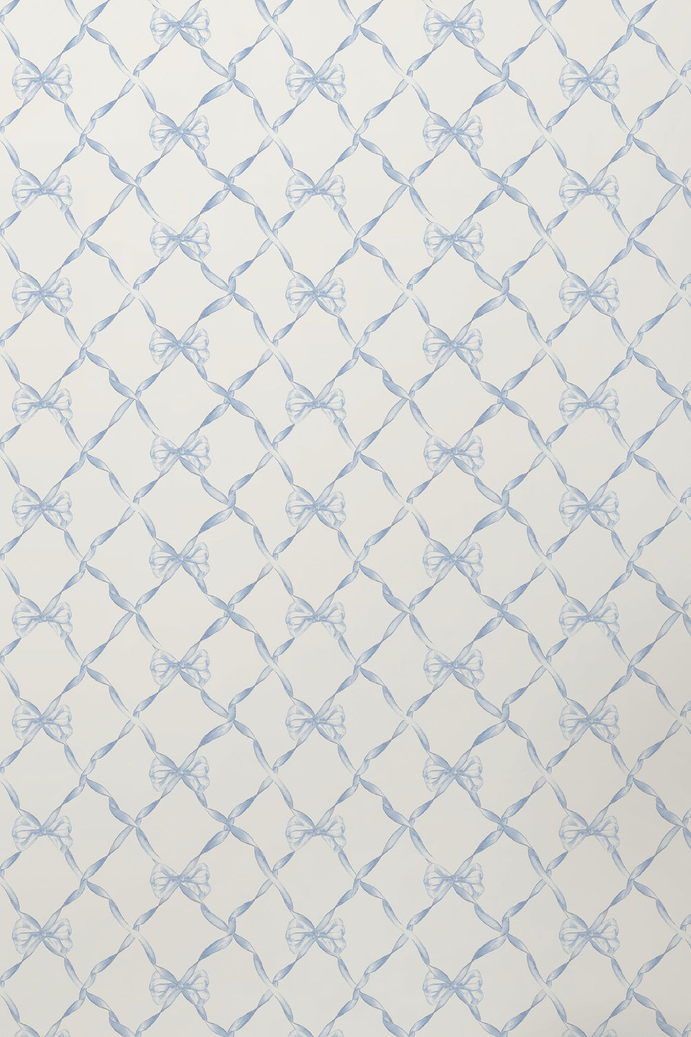 Baby Bow Blue Bella Standard Wallpaper