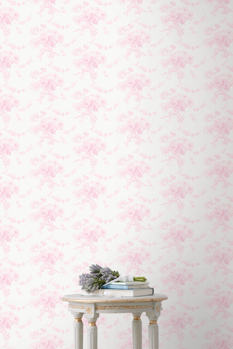 Pink Dream Peel & Stick Wallpaper