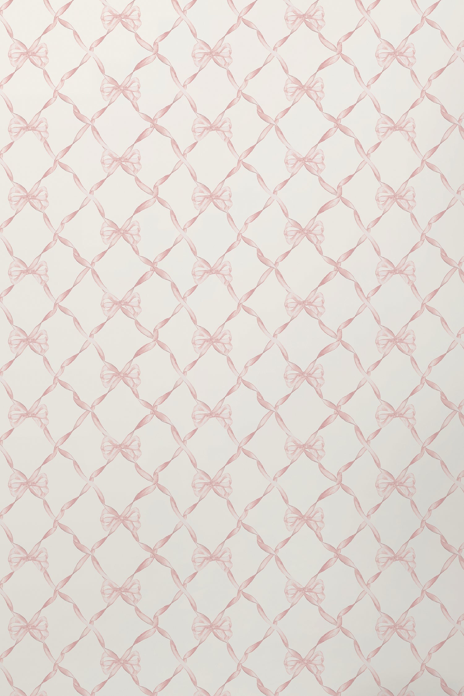Baby Bow Faded Primrose Standard Wallpaper