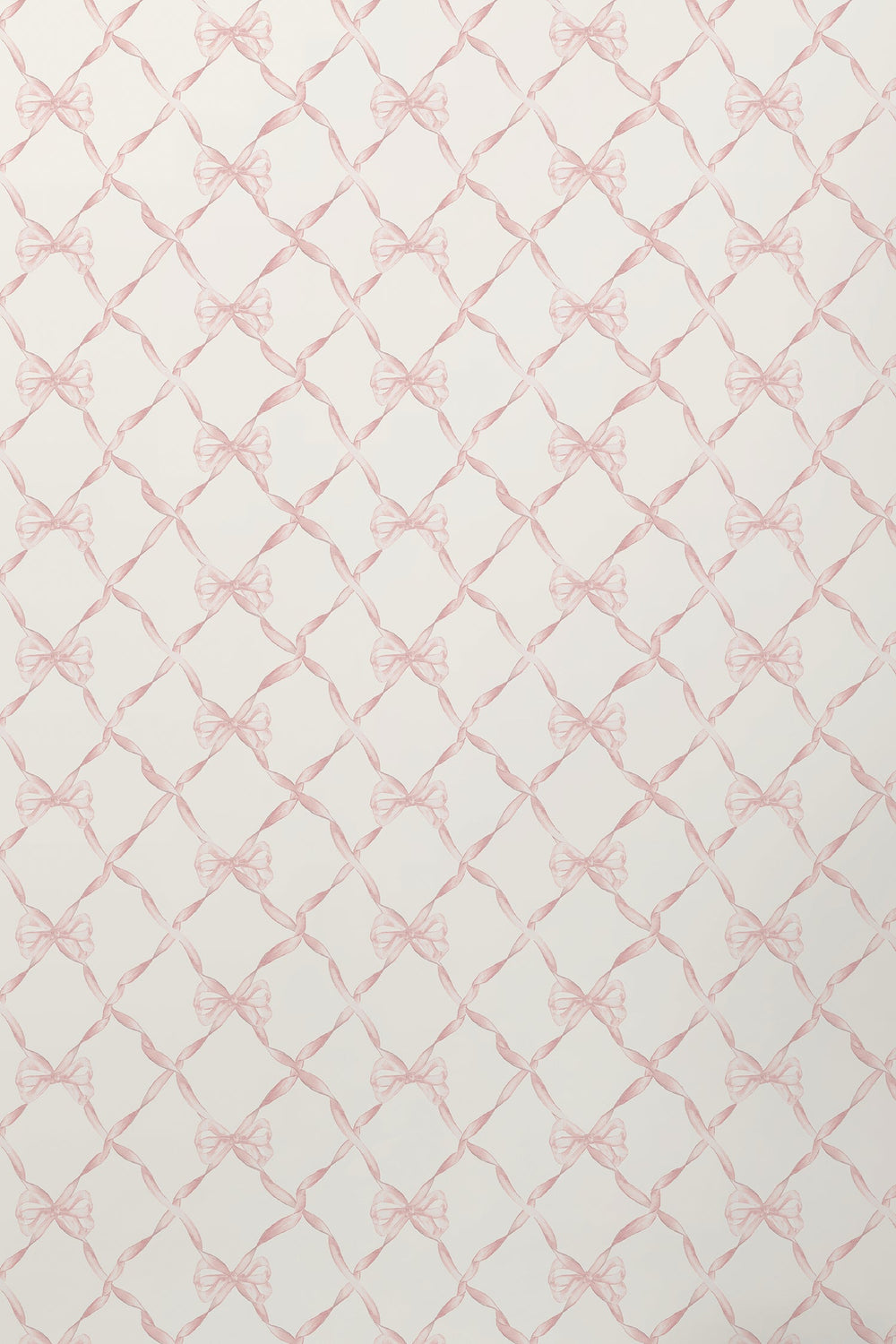 Baby Bow Faded Primrose Standard Wallpaper